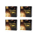 4 Cajas de Caramelos de Café Double Root - Bonbones de Café Arábica con Apoyo Energético (10 Piezas por Caja)