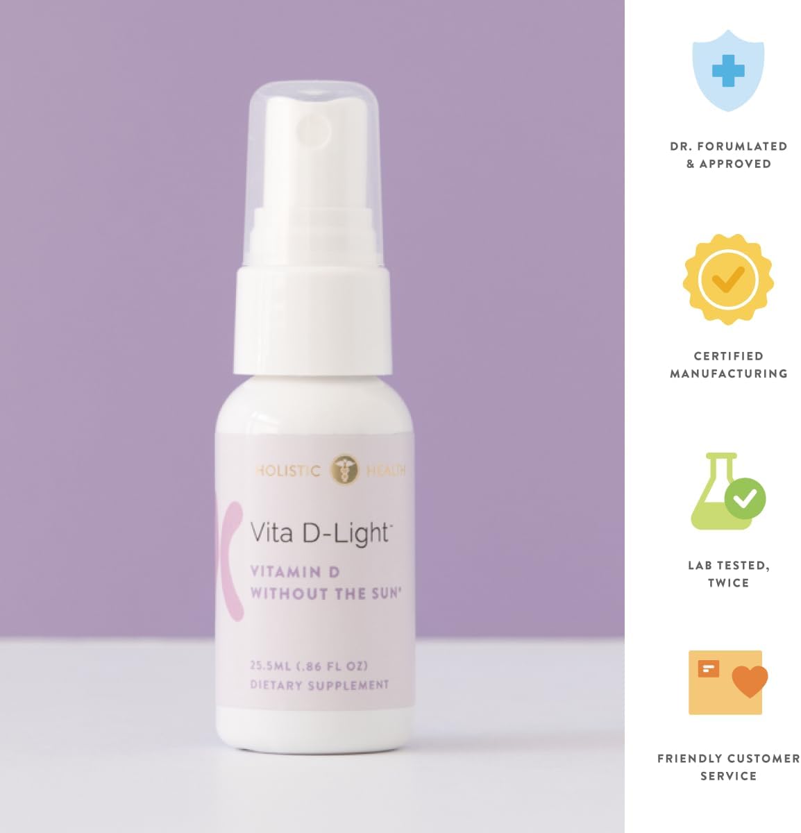 Holistic Health Vita D-Light™ Spray 25.5ml