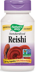 Nature's Way Reishi Estandarizado, Cápsula Vegetariana, 100 unidades