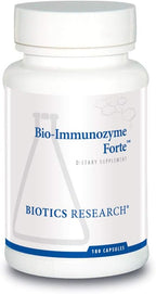 BIOTICS RESEARCH Bio Immunozyme Forte - 180 Cápsulas