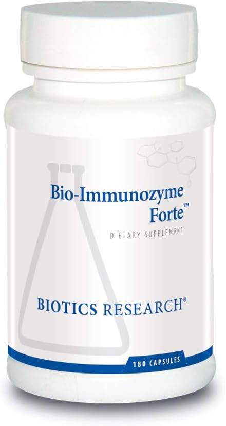 BIOTICS RESEARCH Bio Immunozyme Forte - 180 Cápsulas