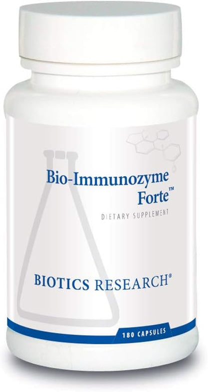 BIOTICS RESEARCH Bio Immunozyme Forte - 180 – Vitaminas C y E: contribuyen a proteger las células frente al daño – Image 1
