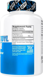 EVLution Nutrition Phosphatidylserine - 300mg por Dosis - Suplemento Nootrópico Vegano y No GMO (30 Dosis)