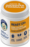 Under the Weather Ready Cal Powder para Perros - Complemento para Ganar Peso y Estimulante del Apetito, Sabor a Pollo, 300 g