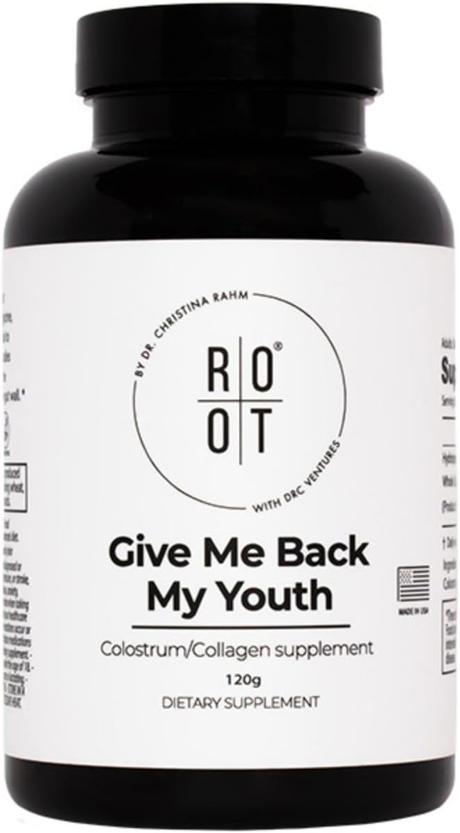THEROOTBRANDS Root GMBMY (120 g) - Suplemento de Colágeno y Calostro en Cápsulas