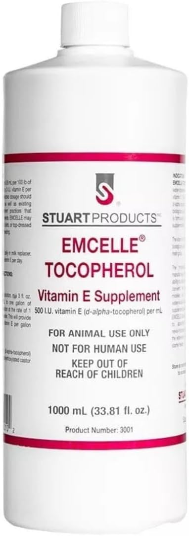 EMCELLE TOCOPHEROL - Vitamina E líquida micelizada 500 UI/mL (1000 mL)