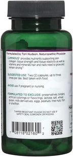 Vitanica Luminous - Hair, Skin & Nails Supplement - 60 Vegan Capsules