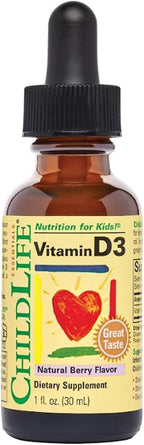 ChildLife Essentials - Vitamina D3 Sabor Arándanos 30 ml