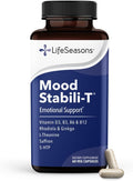 LifeSeasons Mood Stabili-T – Suplemento para el equilibrio emocional (60 cápsulas veganas)