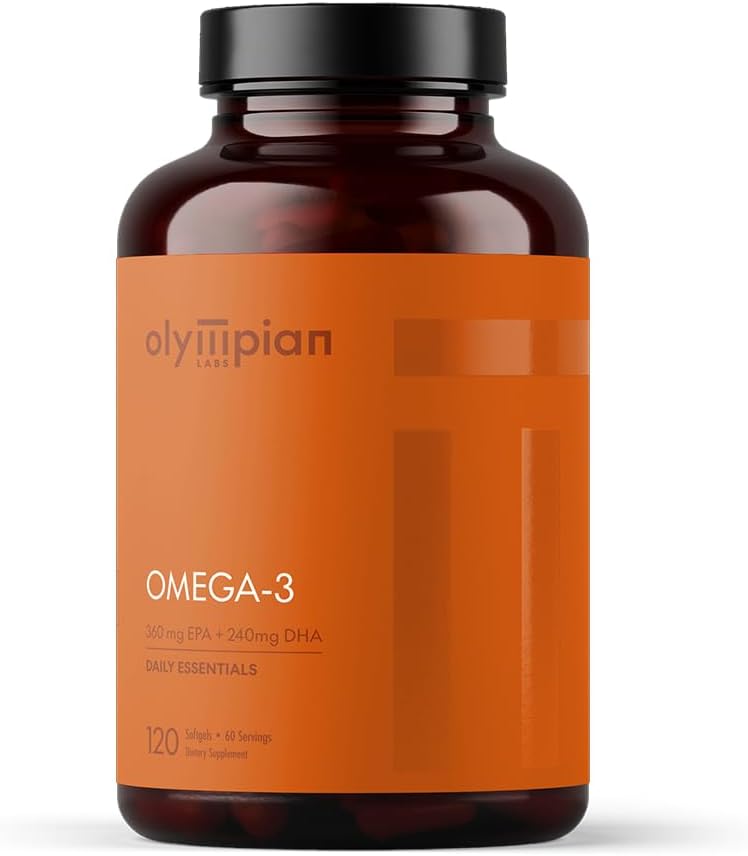 Aceite de Pescado Mega Omega 3 de Olympian Labs, 60 dosis