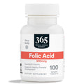 Ácido Fólico 800 mcg, 100 comprimidos - 365 by Whole Foods Market