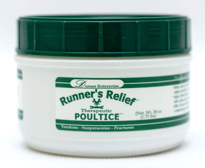 RUNNER'S RELIEF Therapeutic Poultice – Preparación muscular: Aplicado antes del entrenamiento, ayuda a calentar – Image 1