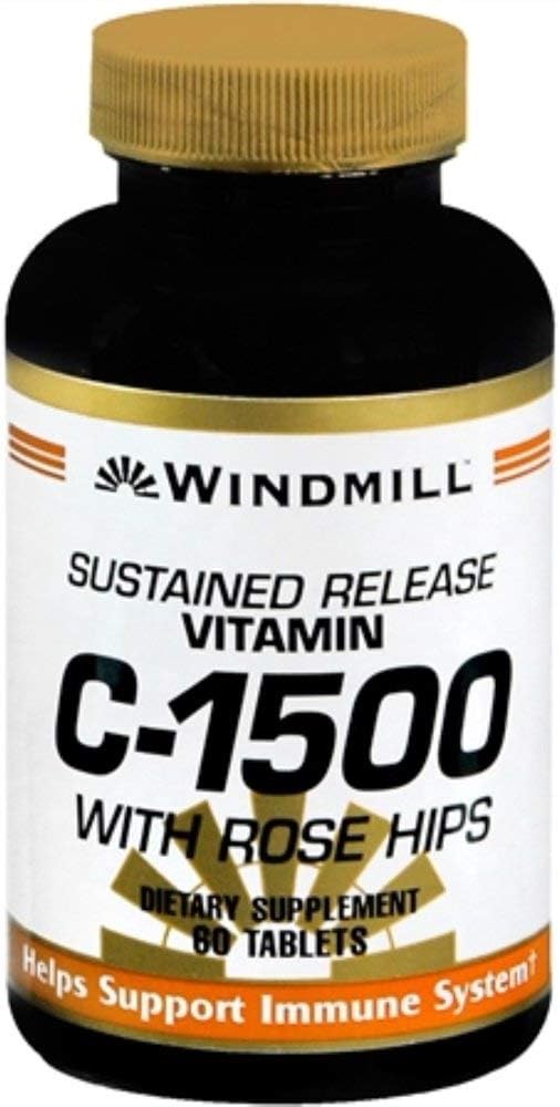 Vitamin C 1500 mg Sustained Release - 60 Tablets