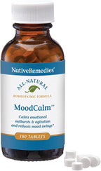 MoodCalm de Native Remedies - 180 Comprimidos Homeopáticos para el Equilibrio Emocional