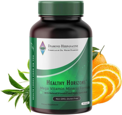 Diamond Healthy Horizons Multivitamínico - – Apoyo frente al estrés : Su fórmula está diseñada para ayudar a tu – Image 1