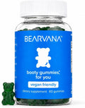BEARVANA Peach Support Gomitas Multivitamínicas para Mujer con Extractos Herbales y Vitaminas Esenciales - Sabor Baya - 60 Gomitas