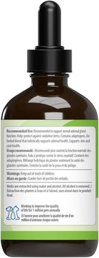 Pet Wellbeing Adrenal Harmony Gold for Dogs - Liquid Supplement for Adrenal Function - 118 ml