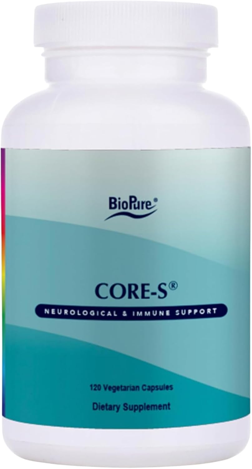 BioPure Core-S Suplemento Mineral – Vitaminas, Minerales, Aminoácidos y Hierbas – 120 Cápsulas