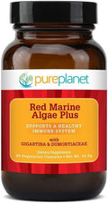 Pure Planet Red Marine Algae Plus - Alga Roja con Gigartina y Dumotiaceae