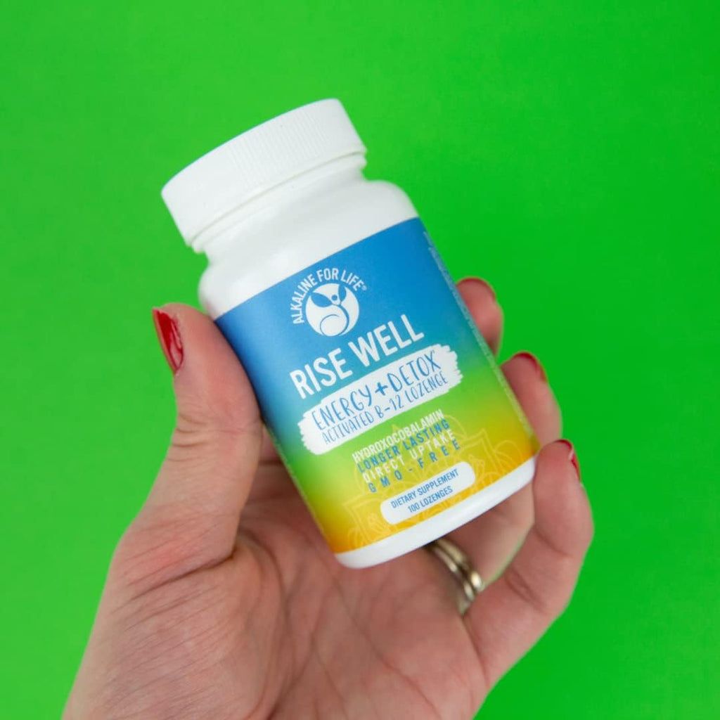 Alkaline for Life Rise Well Vitamina B12 2000 mcg Sublingual Vegano