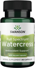 Swanson Full Spectrum Berro 400 mg, 60 Capsules