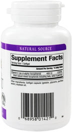 Natural Factors Mixed Vitamin E 400 IU - Antioxidant Protection - with Mixed Tocopherols - 90 Capsules