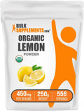 Polvo de Limón Orgánico - Fuente Natural de Vitamina C - 250g