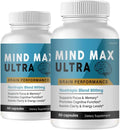 Mind Max Ultra Brain Performance, 120 Cápsulas (Pack de 2)