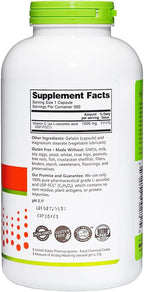 NutriBiotic Vitamina C 1000 mg Cápsulas, 500 unidades