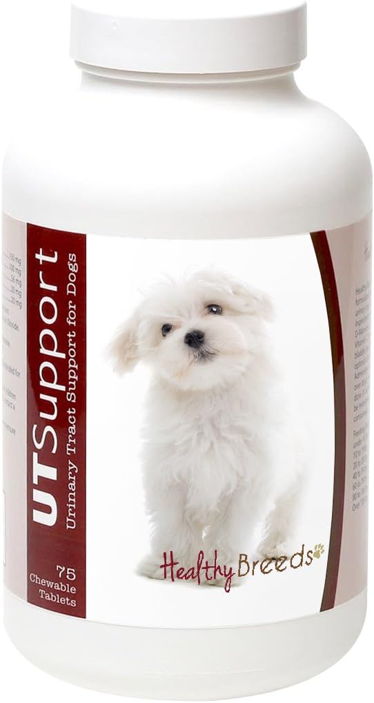 Healthy Breeds Maltese Cranberry Chews for Dogs, 75 Count