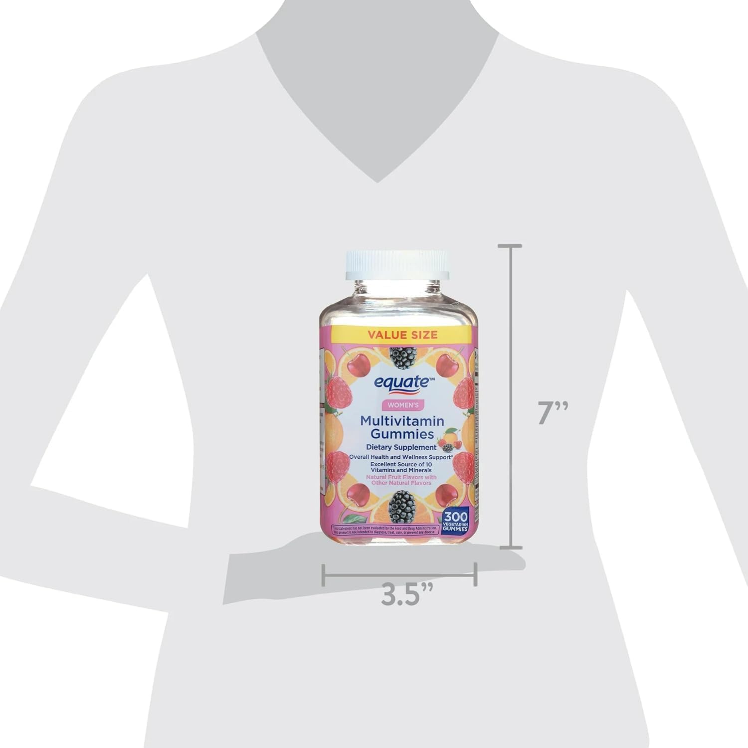 Gominolas Multivitamínicas para Mujer - 300 Gominolas Vegetarianas