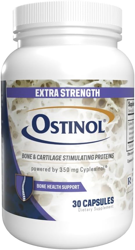 Ostinol 350 - Complejo proteico bioactivo para huesos y articulaciones - 30 cápsulas