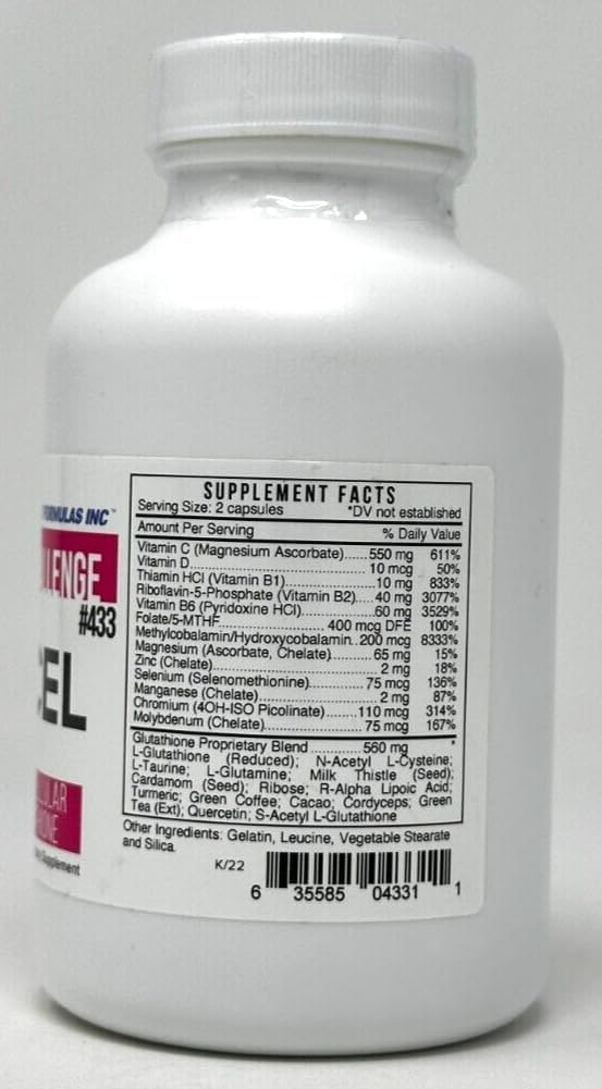 Systemic Formulas #433- GCEL - Complejo Antioxidante Master