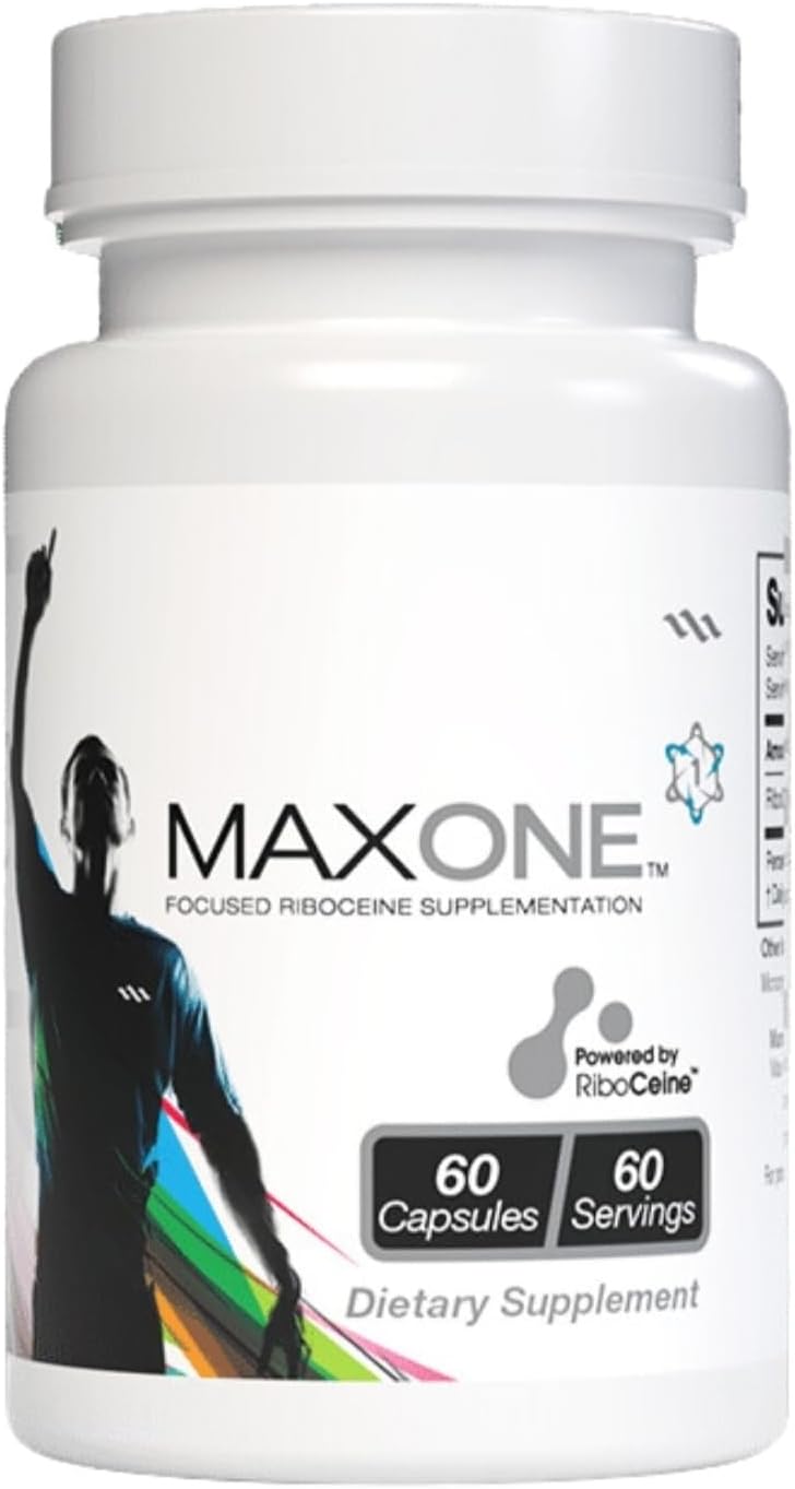 Max One, Suplemento con RiboCeine, 60 Cápsulas Vegetales