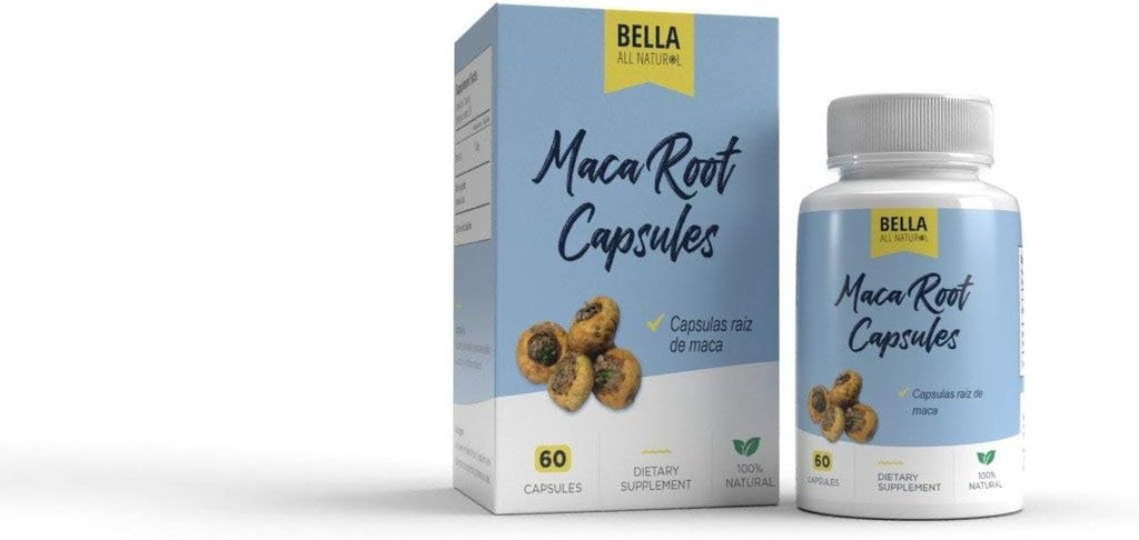 Bella All Natural Raíz de Maca - 60 Cápsulas