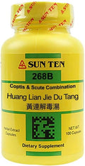 Sun Ten - Cápsulas combinadas de Coptis y Escutelaria / Huang Lian Jie Du Tang
