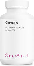 Supersmart - Chrysine 1500 mg Per Day - Flavonoide Natural - Ayuda a Equilibrar las Hormonas - No-GMO y Sin Gluten - 90 Comprimidos