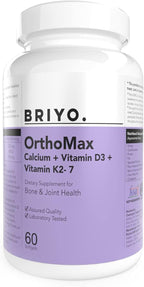 Briyosis Orthomax - Vitamina D3 y K2-M7 con Calcio