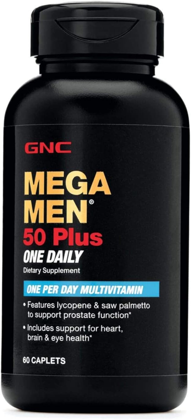 GNC Mega Men 50 Plus One Daily, 60 comprimidos