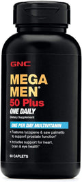 GNC Mega Men 50 Plus One Daily, 60 comprimidos