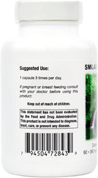 Smilax Supreme - 90 Cápsulas Vegetarianas de Sarsaparilla Pura