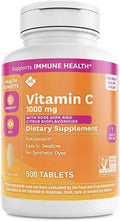 Member's Mark Vitamina C 1000 mg con Escaramujo y Bioflavonoides Cítricos (500 comprimidos)