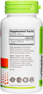 NutriBiotic Amla Vitamin C, 30 Tablets