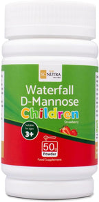 Waterfall D-Mannose Niños Sabor Fresa - D-Manosa Natural de Abedul (Sweet Cures)
