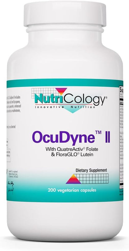 NutriCology OcuDyne II - 10 mg de Luteína, – Luteína y zeaxantina: contribuyen al mantenimiento de la visión – Image 1