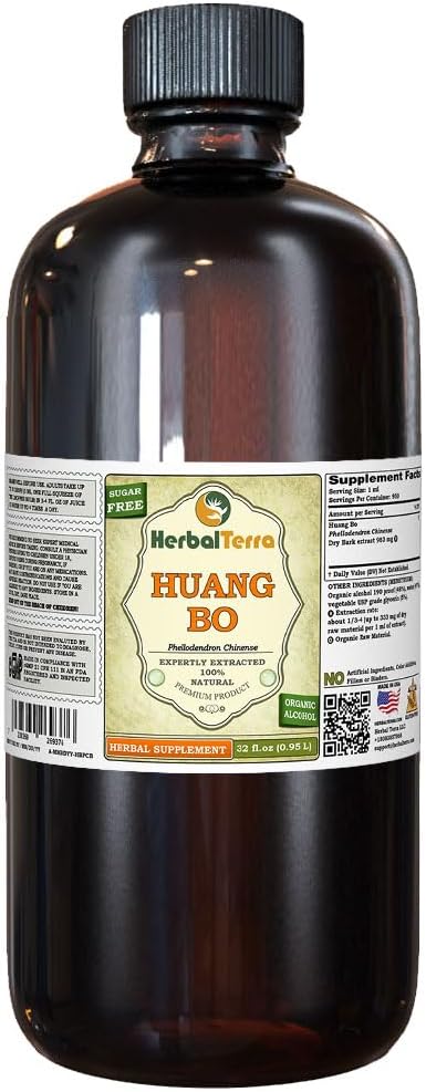 HerbalTerra Tintura de Huang Bo (Phellodendron chinense) - 950 ml