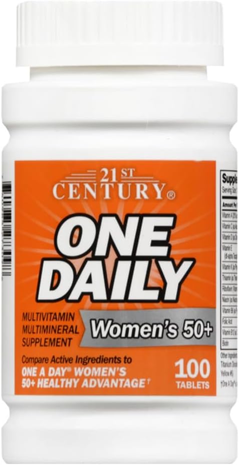 21st Century One Daily Mujeres 50+ 100 Comprimidos