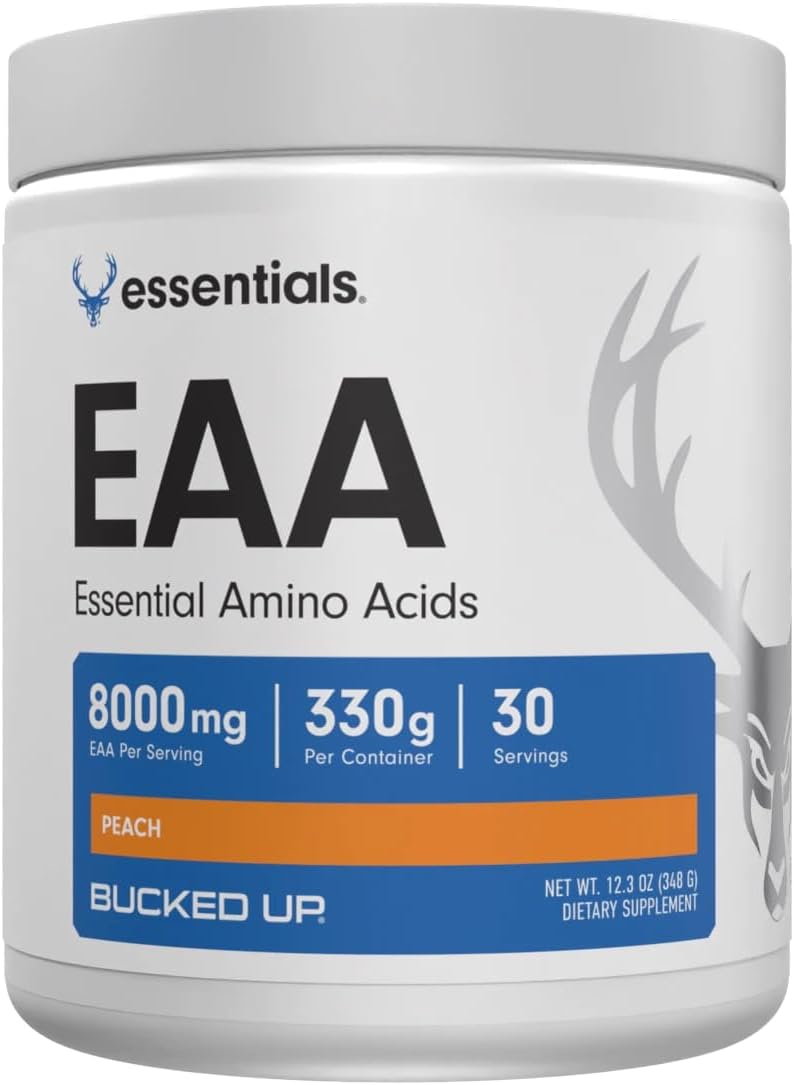 Bucked Up Essential Amino Acids - EAA Powder - Sabor Uva - 30 Servicios