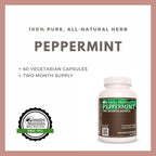 Remedy’s Nutrition Hoja de Menta Piperita – 1000 mg, 60 Cápsulas Veganas – Suplemento Herbal