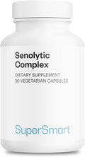 Supersmart Complejo Senolítico Avanzado - con Fisetina, Quercetina, Bromelina - 90 Cápsulas Vegetales